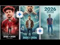 Gemini New Year 2026 Double Exposure Ai Photo Editing Prompts 💥 #google_Gemini