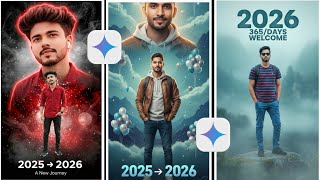 Gemini New Year 2026 Double Exposure Ai Photo Editing Prompts 💥 #google_Gemini screenshot 4