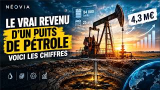 Le vrai revenu d'un puits de pétrole : voici les chiffres