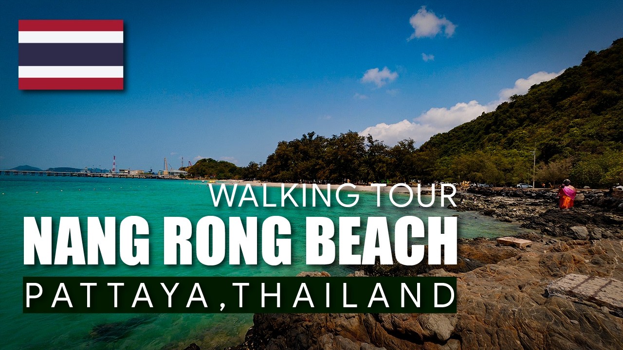 POV Walking Tour – Nang Rong Beach | Day Walk | 4K