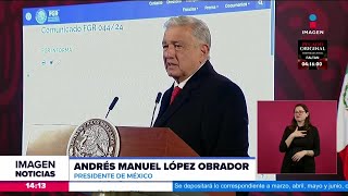 López Obrador rechaza indulto a Mario Aburto | Noticias con Crystal Mendivil