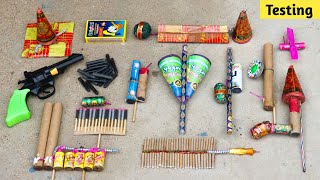 Different Types of Diwali Cracker Testing 2025 | Best Diwali Patakhe Experiment