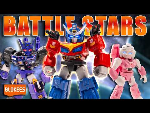 Blokees TRANSFORMERS Defender Version 8: BATTLE STARS model kits REVIEW
