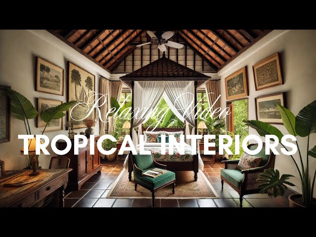 Tropical British Colonial Room This 4 Room HDB Home With A Raffles