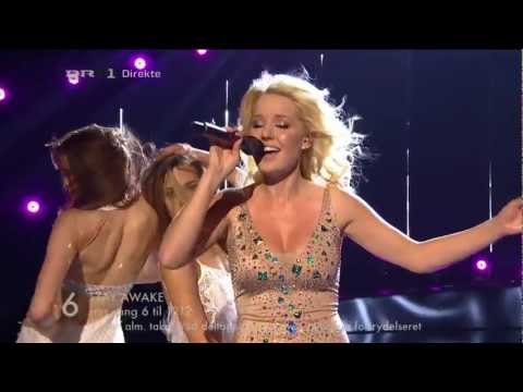 Simone Egeriis - Stay Awake (Dansk Melodi Grand Prix 2013) [ENG Lyrics Sub]