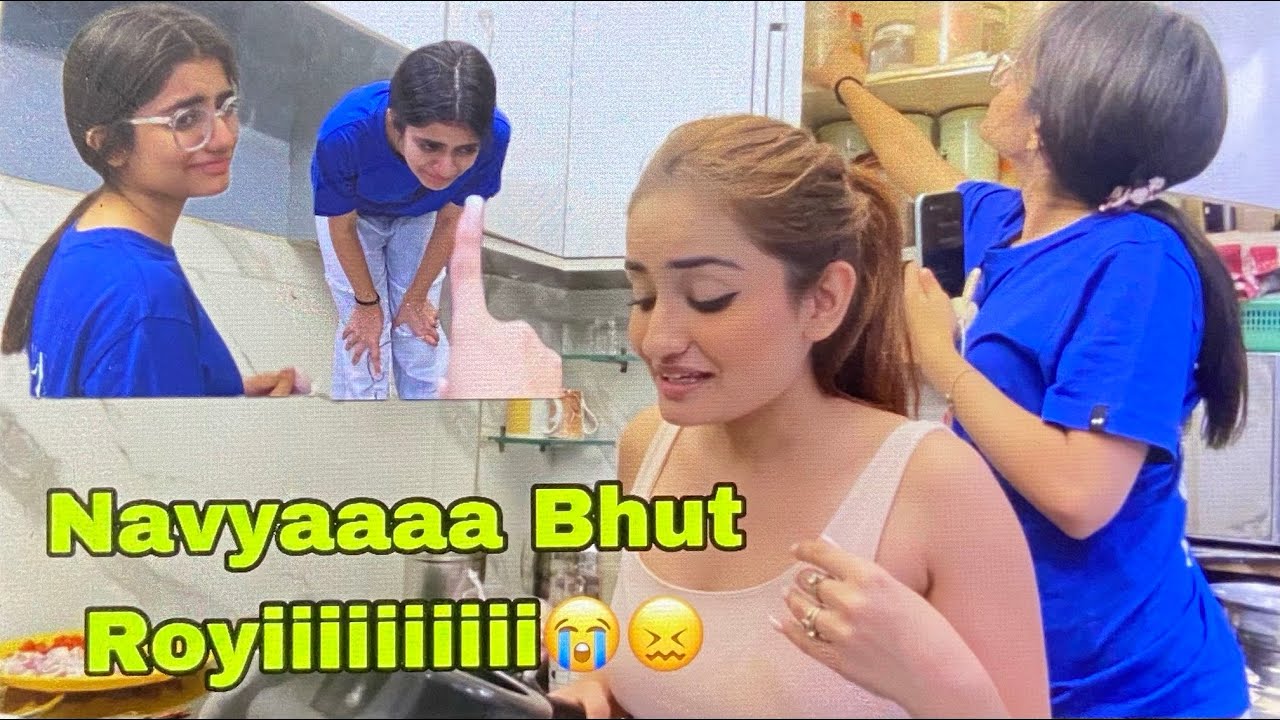 Navya kitna kyu Rooyiiiii 😭💔 || Made Sambar Rice in 10 min || Rashika Sachdeva #rashikasachdeva