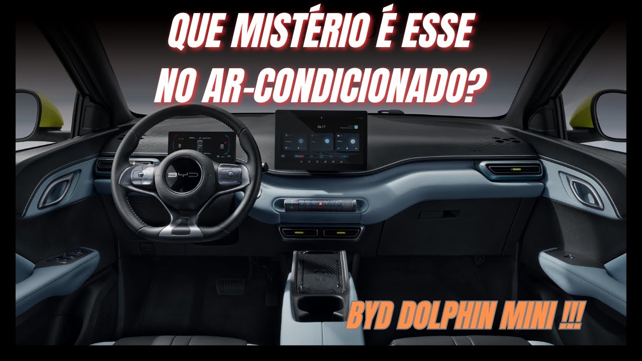 AR CONDICIONADO NO BYD DOLPHIN MINI!!! #viralvideo #car