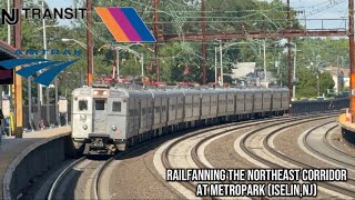 Railfanning the Northeast Corridor at Metropark (Iselin,NJ) (8/15/26)