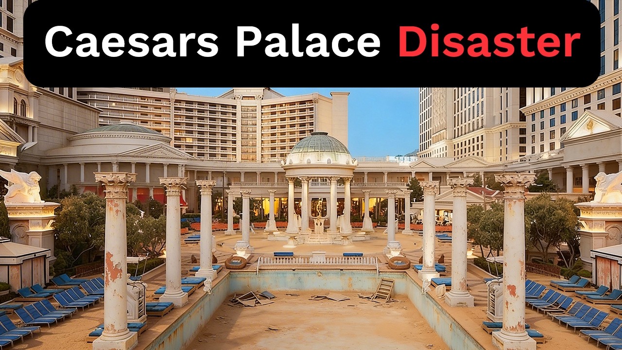 Las Vegas's $1B Casesars Palace DISASTER - MOST Overrated Casino