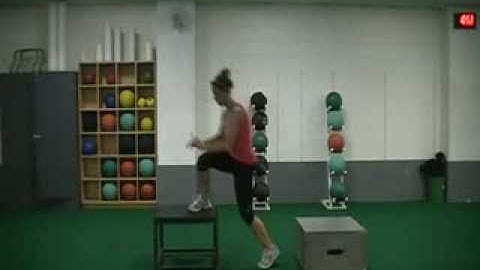 lateral depth drop to lateral box jump