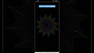 Cool & amazing python turtle pattern |#viralshorts #viral #short_video #shorts