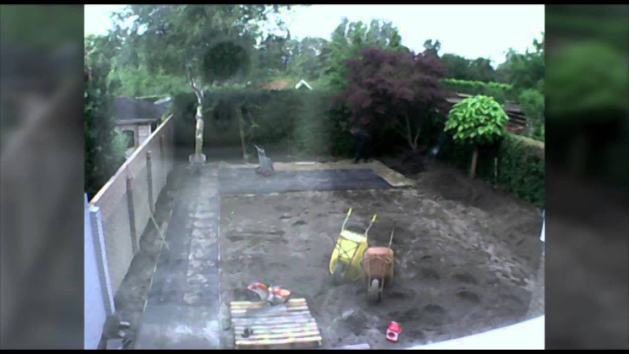 Timelapse tuinrenovatie 2015