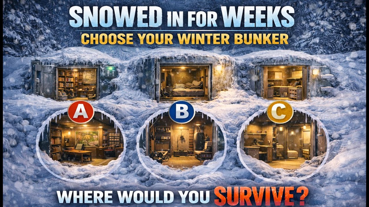 Trapped in Endless Snow? Pick Your Survival Bunker | Part 3 