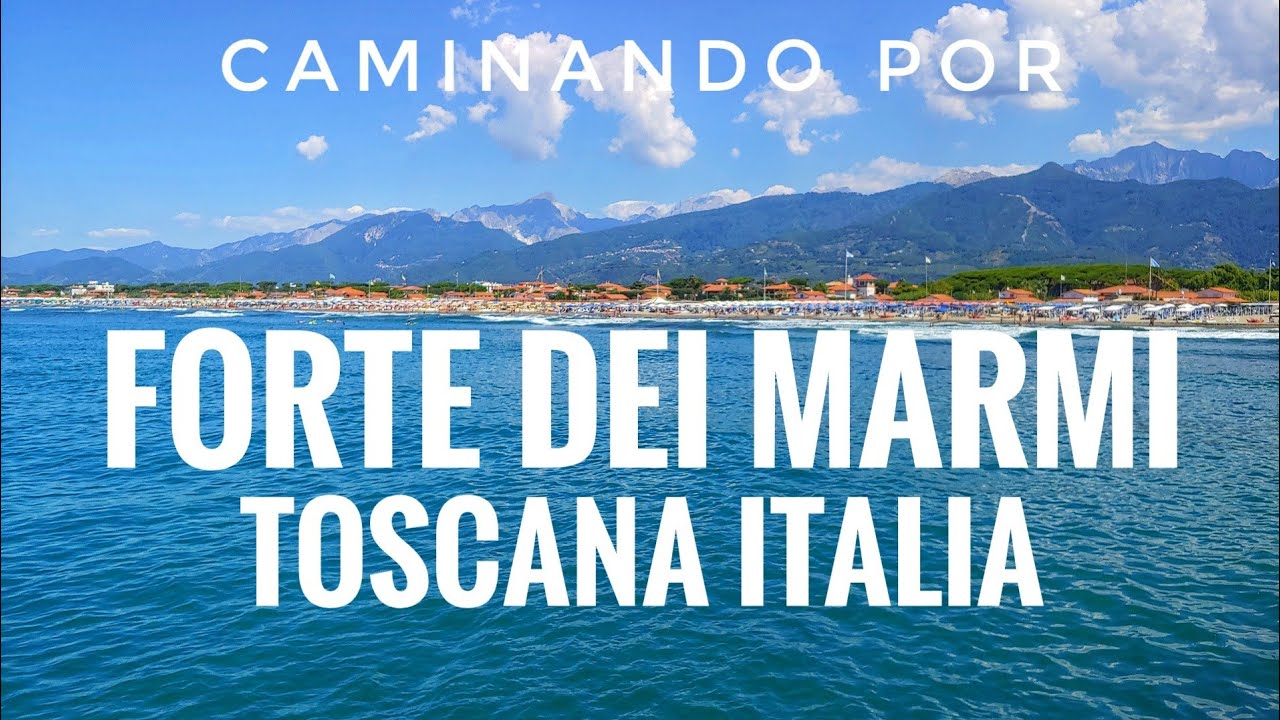 WALKING TOUR TOSCANA FORTE DEI MARMI ITALY