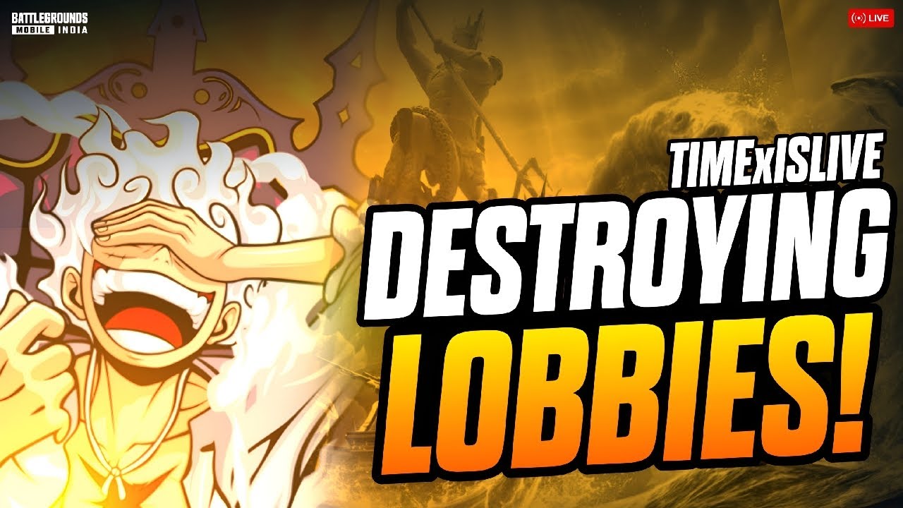 BGMI LIVE 🔴 Destroying Lobbies | solo vs squad 🤯 TIMExisLive