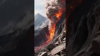 🔥 Pyroclastic Flow Descends the Mountain — Real Volcanic Disaster Simulation