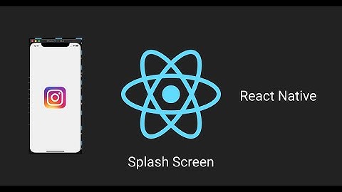 React native Splashscreen