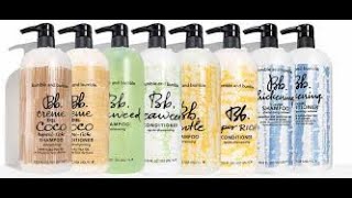 Product Knowledge: Bumble and bumble's Classic Shampoos and Conditioners