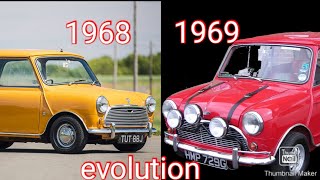 the evolution of mini 1959-1980