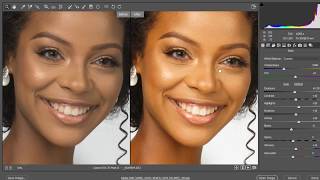 How to color grade a beauty portrait in Camera raw screenshot 4