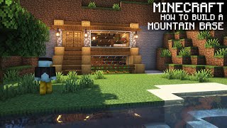 Minecraft: How to Build a Survival MOUNTAIN Base!
