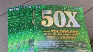 MI Lottery - 5 x 50X tickets 🎟 -💎Rule of 5💎 - How many can we win on?🎉🎉🎉 Let's do it to it!💲💲💲 #win 