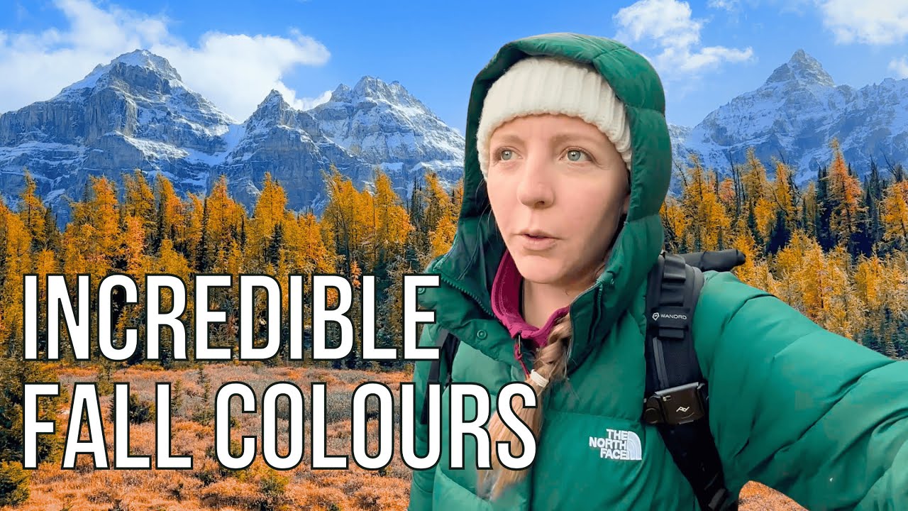 Moraine Lake in Fall (Larch Valley Hike)