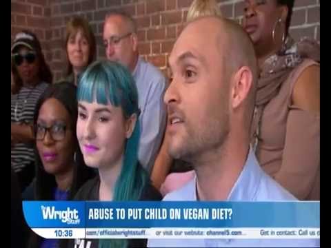 The Vegan Society debate childhood vegan nutrition on Channel 5's The Wright Stuff