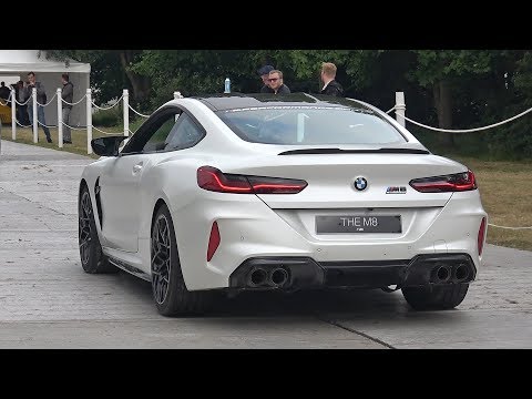 bmw-m8-competition-with-full-decat-exhaust!-cold-start,-revs,-accelerations!