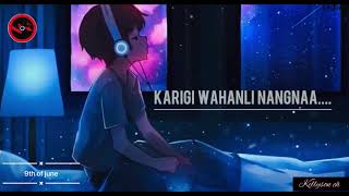9 of June #anielrk  cover remix , lyrics , #short #whatsapp #status #manipurisong