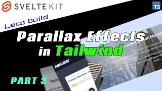 Parallex effect with SvelteKit and Tailwind