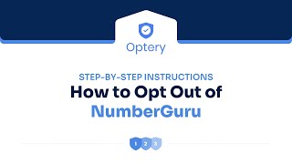 How to Opt Out of NumberGuru - Step by Step Instructions