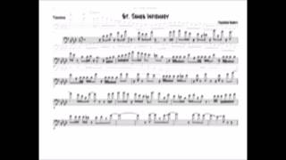 Trombone Shorty - St. James Infirmary Trombone Solo Transcription