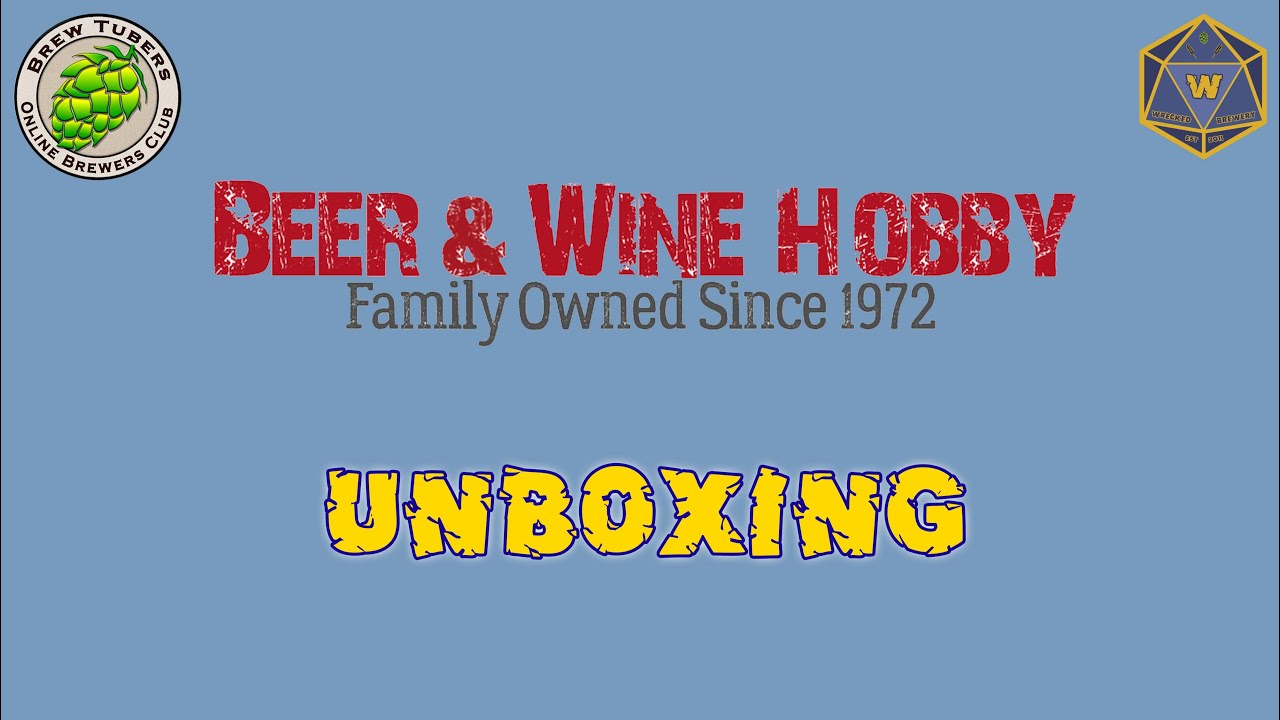 Unboxing Beer & Wine Hobby Order YouTube