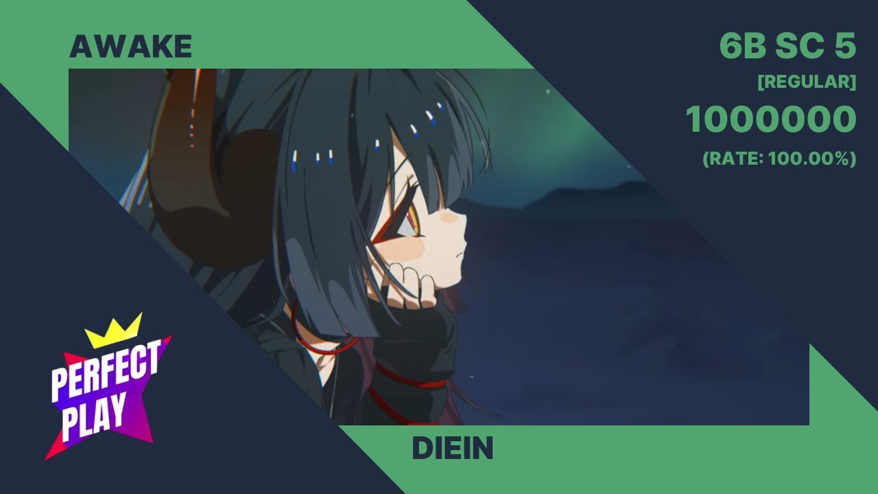 〚DJMAX RESPECT V〛AWAKE - DIEIN _ 6B SC 5 PERFECT PLAY