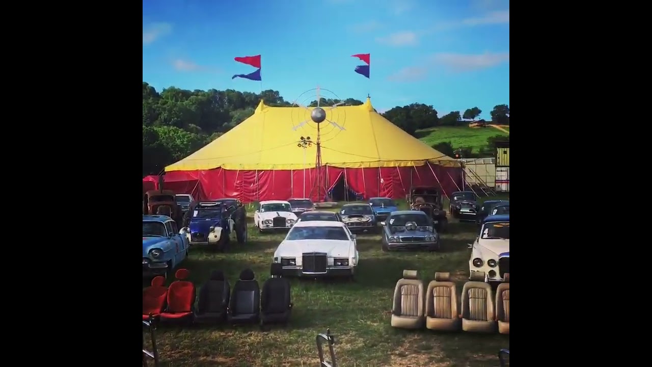 2017 06 23 Johnny Depp's Cinemageddon Film Festival site at Glastonbury.