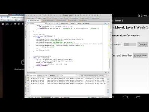 Java1 Week1 Video Review