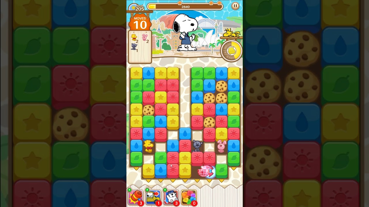 Snoopy Puzzle Journey level 205
