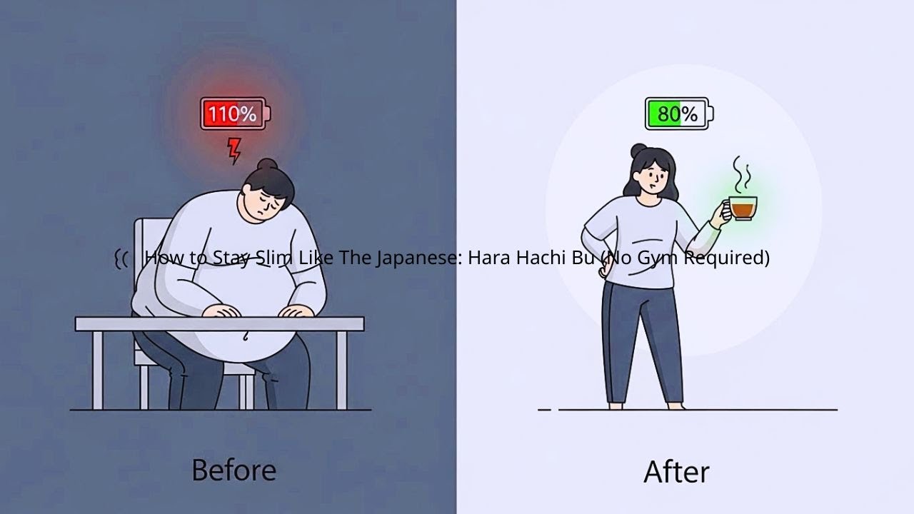 How to Stay Slim Like The Japanese: Hara Hachi Bu (No Gym Required)