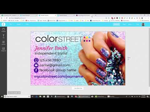 Video: How To Make A Business Card Layout Yourself