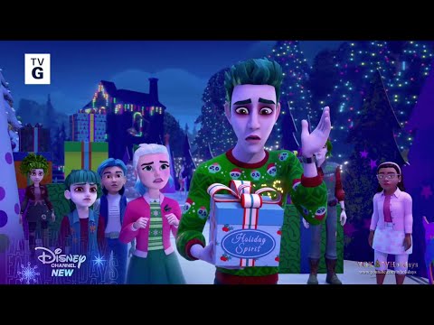 Disney Channel US Fa La La Lidays Continuity 2024 Saturday Night 