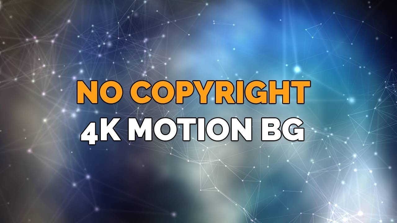 NO COPYRIGHT 4K Motion Background Plex Effect Loop