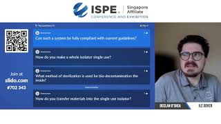 Use of Single Use Aseptic Isolator systems with Declan O’Shea, ILC Dover