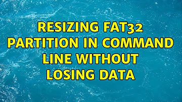 Ubuntu: Resizing fat32 partition in command line without losing data (2 Solutions!!)