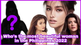 Top 10 most beautiful woman in the Philippines 2022😱
