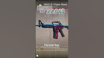 M4A1-S Hyperbeast + 4 get smoked Holo Sticker #csgoskins #cs2 #stickercraft #csgoart #csgo