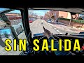 Truckvlog  atascado con el trailer por obras  laurgarage 