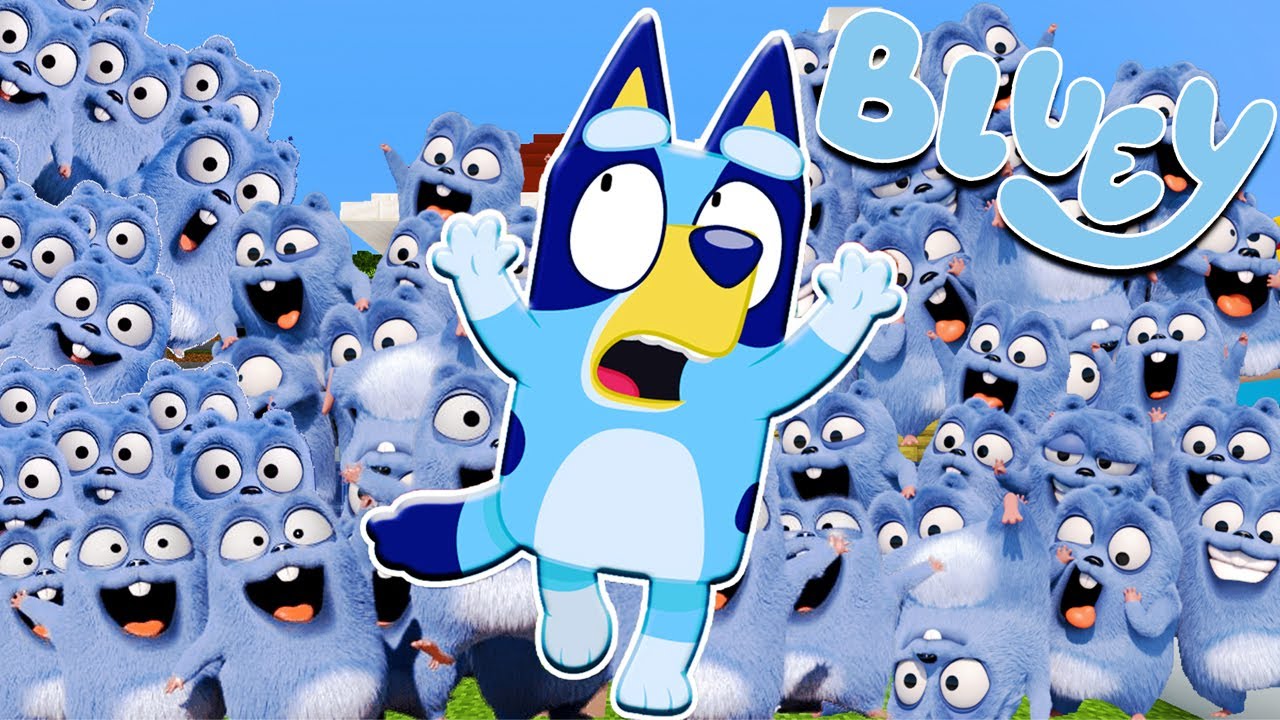 APOCALIPSIS de LOS LEMMINGS | Las Aventuras de BLUEY en Minecraft!