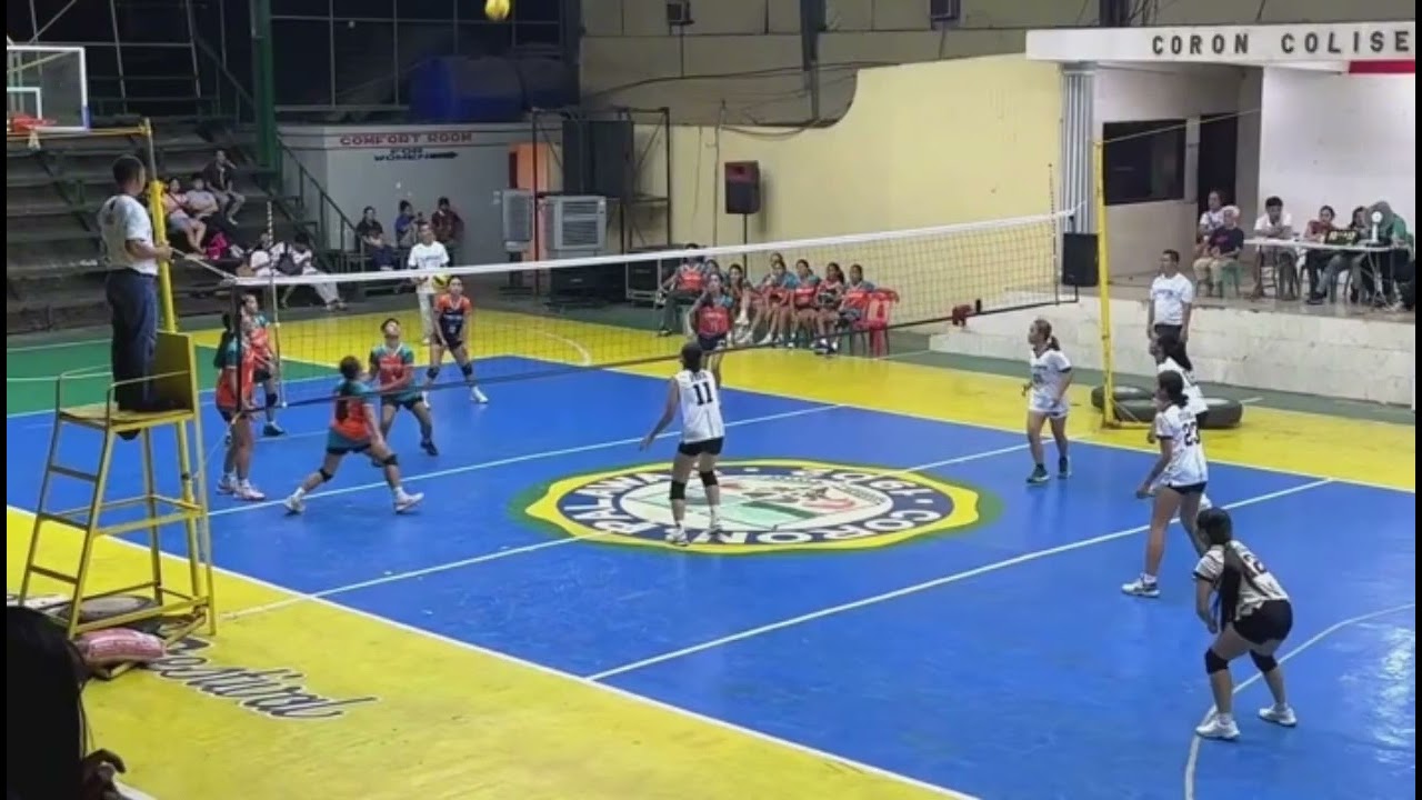 Championship Open womens category Coron Christmas Volleyball League