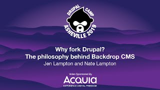 Famous Why fork Drupal? The philosophy behind Backdrop CMS Profile